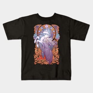 Lady Amalthea - The Last Unicorn Fitted Kids T-Shirt